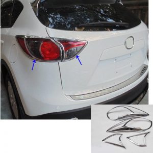 Kaufe Für Mazda CX 5 CX-5 CX5 Autozubehör Edelstahl Kohlefaser, ABS Chrom  Türfensterheber-Abdeckplatte 2017