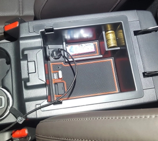 Car Inside Mittelkonsole Armlehne Aufbewahrungsbox Gehäuse für KIA