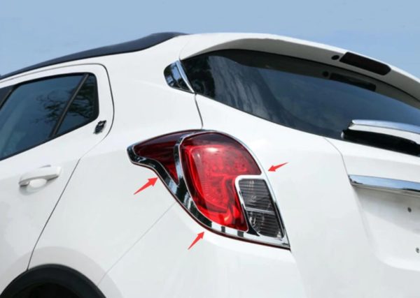 Edelstahl Ladekantenschutz Chrom Stoßstange Schutz Abdeckung mit Abkantung  für Opel Mokka B ab 2021