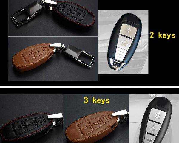 Für Mini Cooper Schlüsseletui Auto Leder Schlüsselabdeckung