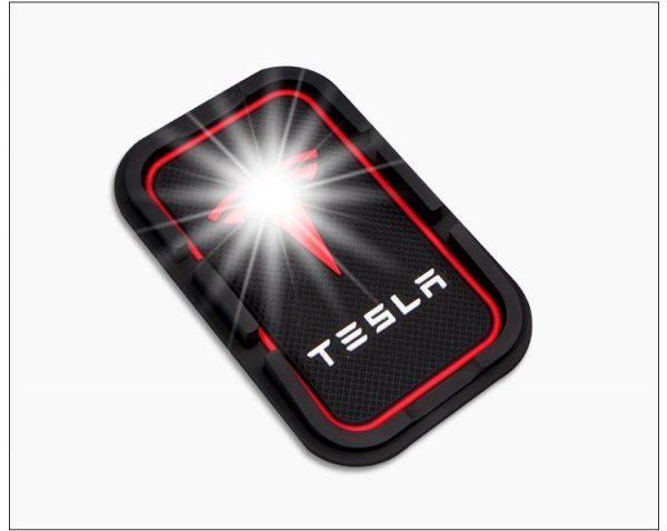 Tesla Model S / X / 3 Antirutschmatte Gummimatten Mobiltelefon Handy Halter