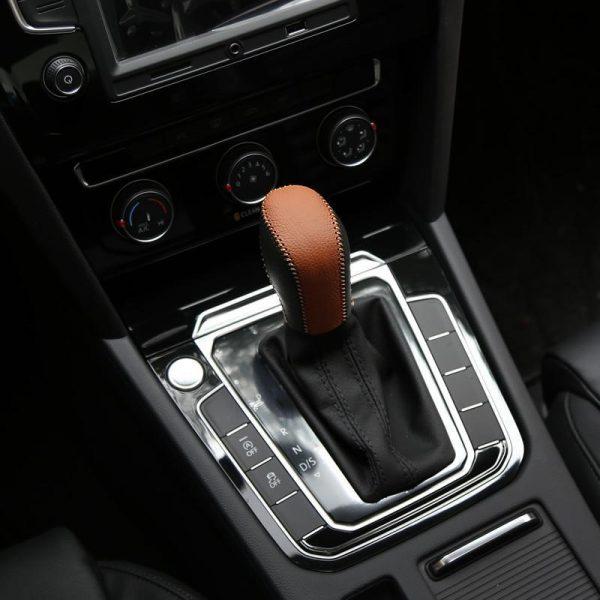 Carbon Fiber Auto Schaltknauf Abdeckung Für VW Golf GTI MK7 CC