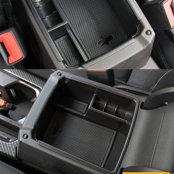 Auto Mittelkonsole Organizer Tablett Armlehne Aufbewahrungsbox für Tiguan  Mk2 2016 2017 2