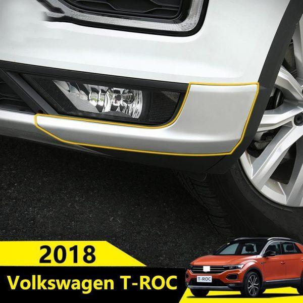 VW T-Roc MQB Chrom Nebelscheinwerfer Licht Vorne Abdeckung