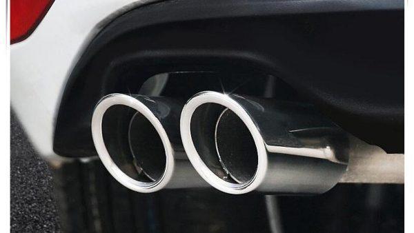 VW Edelstahl Auspuff Blende Endrohr Schalldämpfer Abdeckung