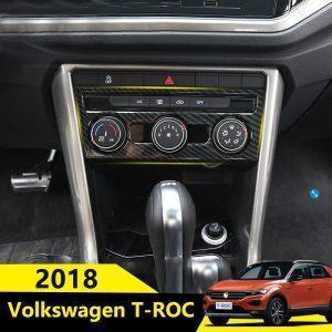 VW T-Roc MQB Chrom Carbon Autositz Einstellung Schalter Knopf