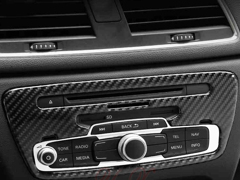 Audi Q3 8U Chrom Nebelscheinwerfer Licht Abdeckung Rahmen Vorne