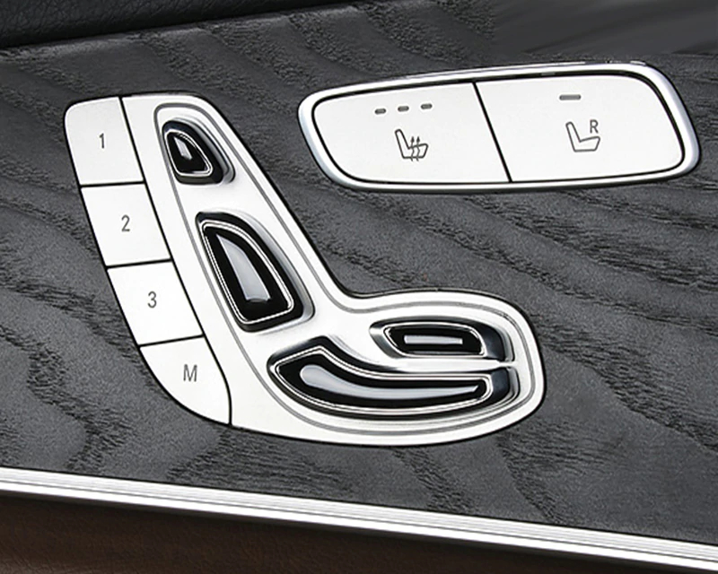 Innenraum Sitzverstellung Schalter Knopf Abdeckung Leiste Für Mercedes-Benz E