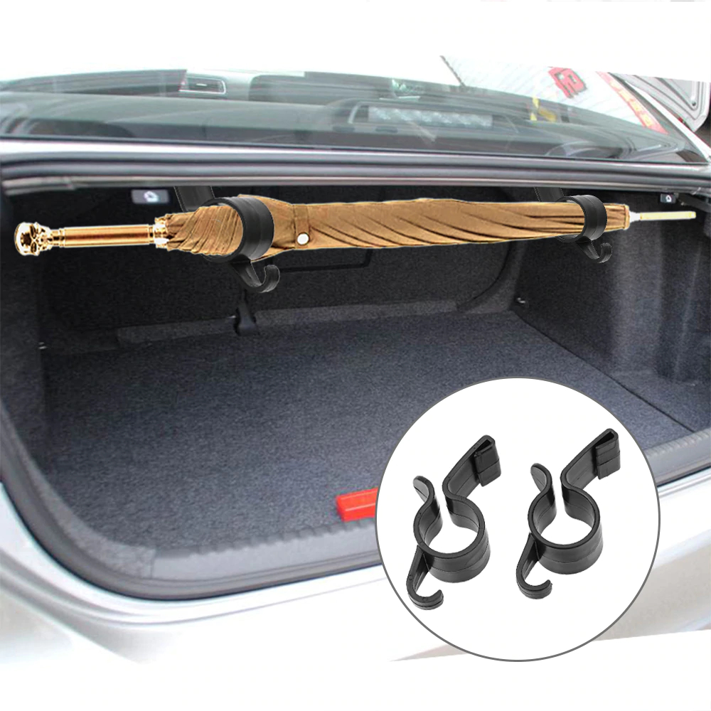 Für Tesla Model Y 2 Stück hinterer Kofferraum-Haken,  Taschen-Regenschirm-Aufhänger