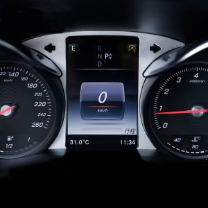 Cstar Carbon Gfk Innenraum Abdeckung MIttelkonsole für Mercedes Benz ,  329,00 €