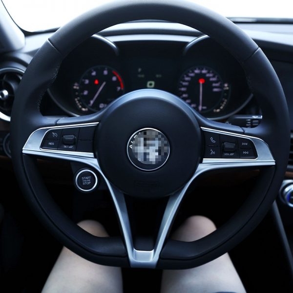Alfa Romeo Giulia Stelvio Lenkrad Tasten Knopfe Abdeckung